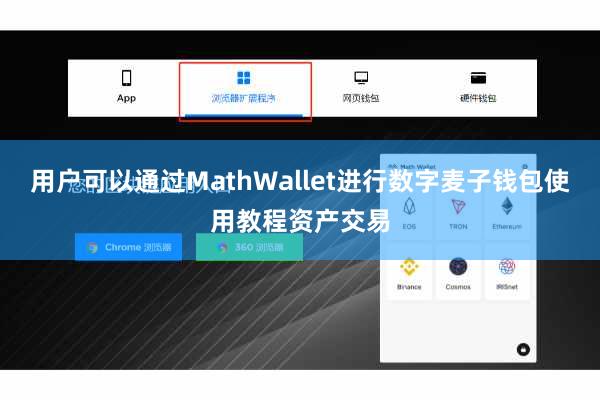 用户可以通过MathWallet进行数字麦子钱包使用教程资产交易